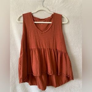 Peplum/Babydoll Loft Tank